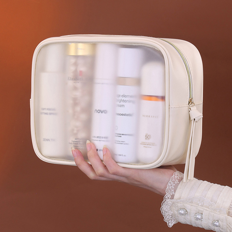 PVC Matte Halbtransparente Kos – Luxury Skincare Organizer Bewertung und Preis