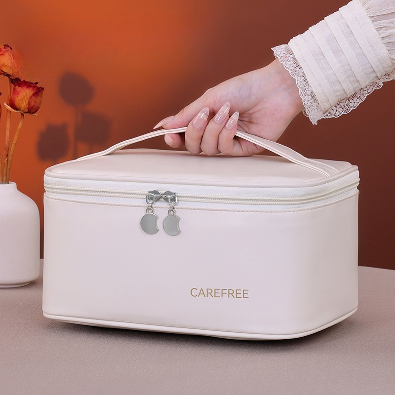 Luxuriöse PU-Make-up-Tasche fü – Luxury Skincare Organizer Bewertung und Preis