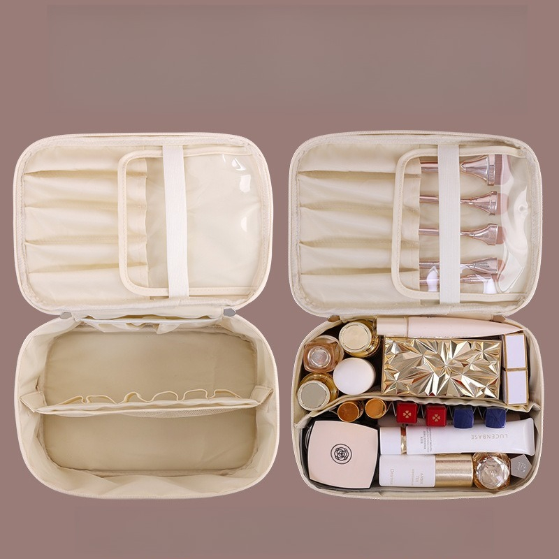 Luxuriöse PU-Make-up-Tasche fü – Luxury Skincare Organizer Bewertung und Preis
