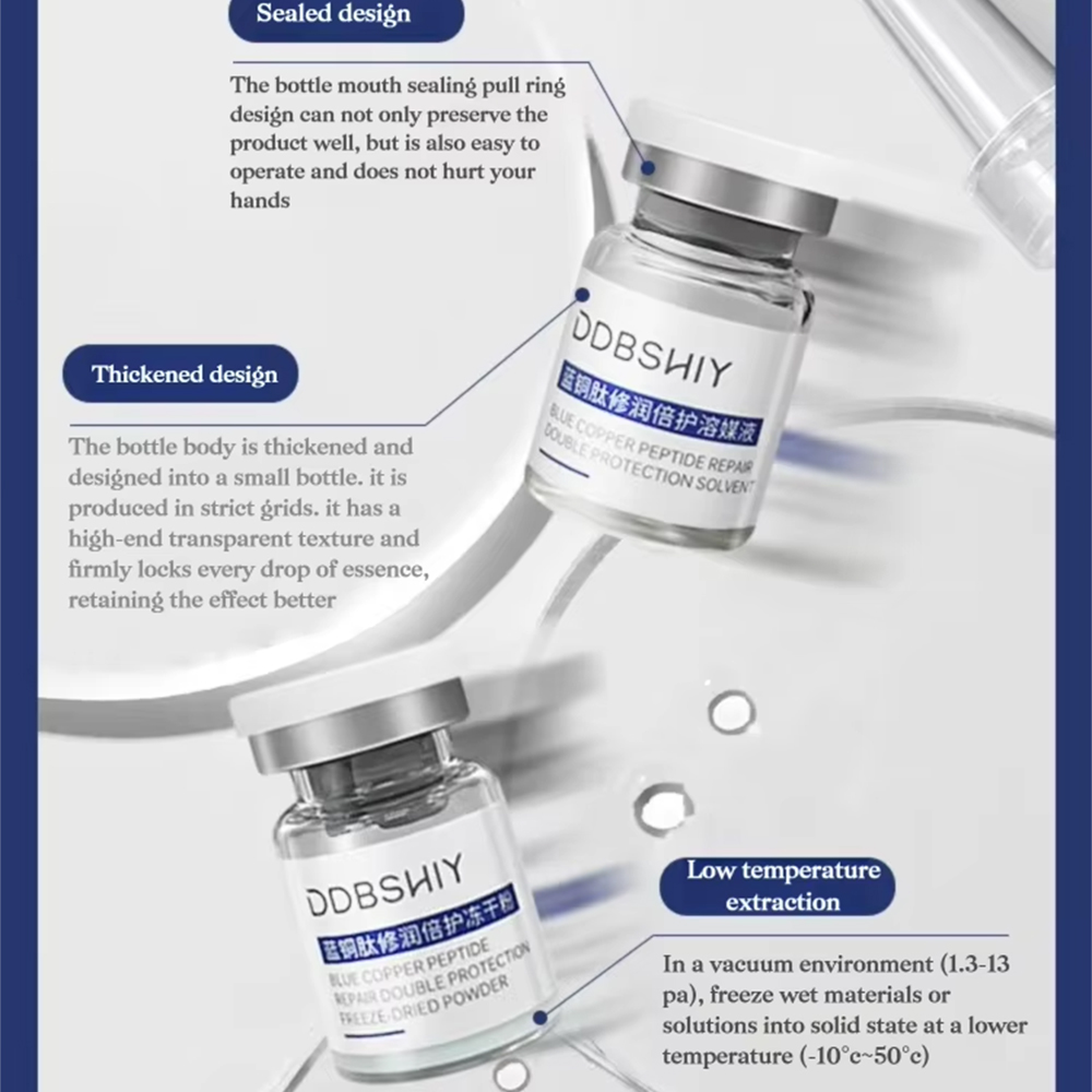 Blaues Kupferpeptid GHK-Cu Gef – Oligopeptide Wrinkle Bewertung und Preis